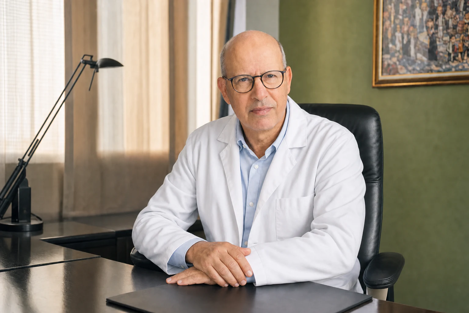 Portrait du Dr Driss Kharmoudy, neurochirurgien à Casablanca